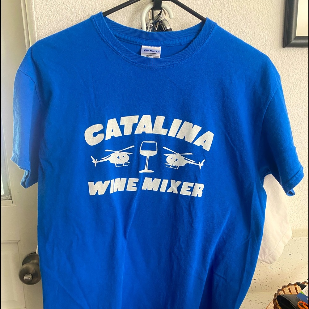 Limited STEP BROTHERS MOVIE CATALINA WINEMIXER TEE SHIRT - MEDIUM